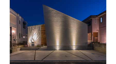 デザインウォールらしい外観