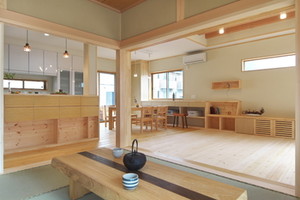 どこにいても明るい広々空間の画像