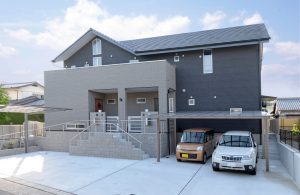 スタイリッシュで個性的な家